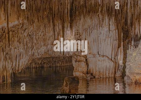 view of cuevas del drach on Mallorca Stock Photo