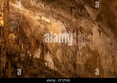 view of cuevas del drach on Mallorca Stock Photo