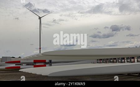 Wind turbine Stock Photo