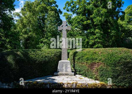 War memorial Great Bealings Suffolk England Stock Photo