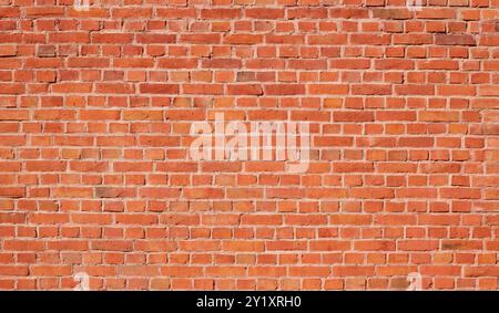 Red brick old vintage wall texture background design material Stock Photo