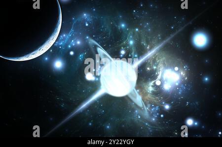 Pulsar highly magnetized, rotating neutron star Stock Photo