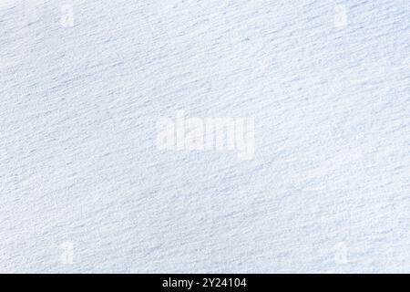 Fresh sparkling snow close-up, perfect as a winter season background or texture diagonal Stock Photo