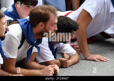 Palmi Reggio Calabria 25 aug 2024 - Varia di Palmi, sailor corporations Stock Photo