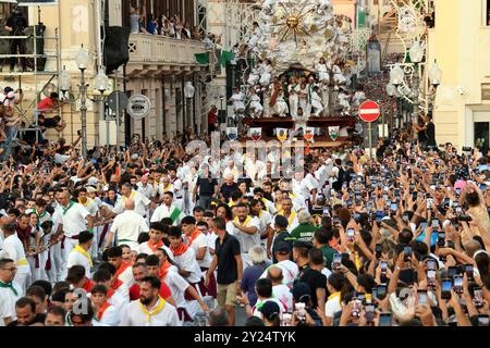 Palmi Reggio Calabria 25 aug 2024 - Varia di Palmi, la Varia Stock Photo