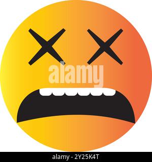 Smiling and Affectionate emojis 3D Stock Vector