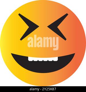 Smiling and Affectionate emojis 3D Stock Vector