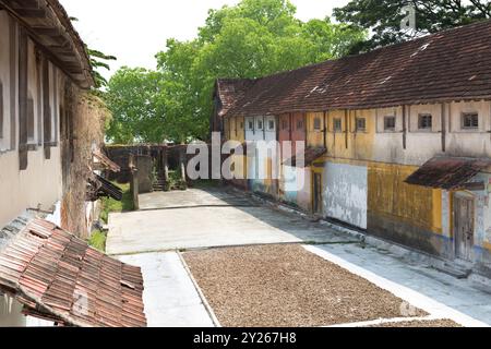 India, Kerala, Kochi (Fort Cochin), Spice houses Stock Photo