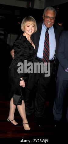 Manhattan, United States Of America. 09th May, 2011. NEW YORK, NY - MAY 09: Cecilia Hart James Earl Jones attends the 11th annual Monte Cristo awards at Bridgewayers on May 9, 2011 in New York City. People: Cecilia Hart James Earl Jones Credit: Storms Media Group/Alamy Live News Stock Photo