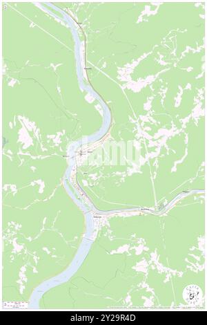 Hinton, Summers County, US, United States, West Virginia, N 37 40' 26'', S 80 53' 21'', map, Cartascapes Map published in 2024. Explore Cartascapes, a map revealing Earth's diverse landscapes, cultures, and ecosystems. Journey through time and space, discovering the interconnectedness of our planet's past, present, and future. Stock Photo