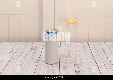 Aluminum foils are recyclable and in many cases have a more sustainable life cycle than plastic bottles. Stock Photo