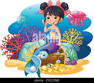 ꨄMiria✿様 Mermaid's Treasure of the Sea.* The Mermaid's Treasure | Story.com