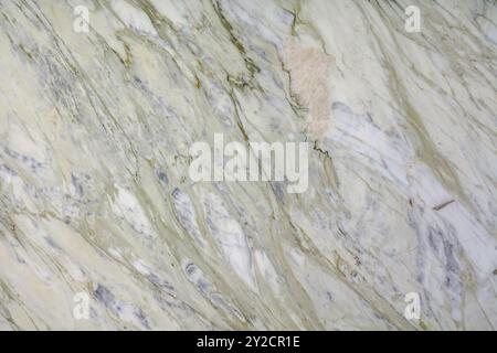 White marble texture with bold green veins, ideal for luxury interior design projects. Stock Photo