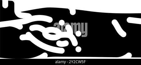 lymph node dissection surgery glyph icon vector. lymph node dissection ...