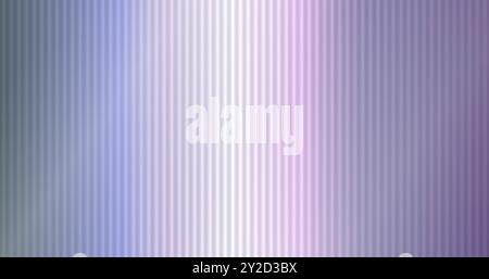 3D fluted glass with purple background. Refracting the texture of the acrylic ribbed bathtub divider wall.   vector Stock Vector