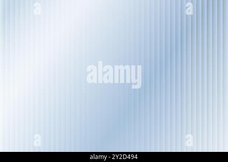 3D fluted glass with purple, blue background. Refracting the texture of the acrylic ribbed bathtub divider wall vector Stock Vector