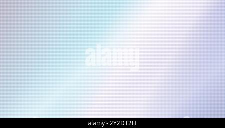 3D fluted glass with purple, blue green background. Refracting the texture of the acrylic ribbed bathtub divider wall.  Polycarbonate panel with wavy Stock Vector