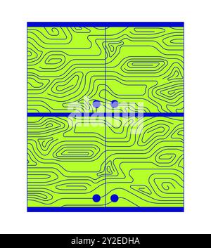 wooden furniture cabinets interior object vector illustration Stock ...