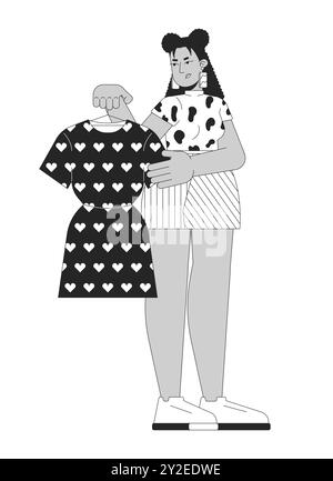 navy blue dress for baby girl Happy woman stock illustration. Illustration of dress main image 1