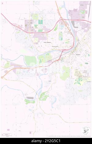 LeHillier, Blue Earth County, US, United States, Minnesota, N 44 9' 6'', S 94 2' 6'', map, Cartascapes Map published in 2024. Explore Cartascapes, a map revealing Earth's diverse landscapes, cultures, and ecosystems. Journey through time and space, discovering the interconnectedness of our planet's past, present, and future. Stock Photo