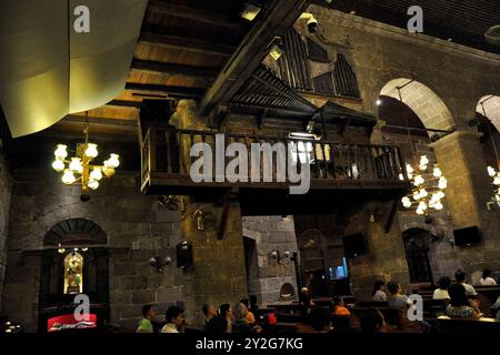 Philippines. Luzon Island. Manila. Las Pinas church Stock Photo