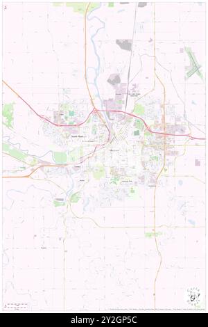 Mankato, Blue Earth County, US, United States, Minnesota, N 44 9' 32'', S 94 0' 32'', map, Cartascapes Map published in 2024. Explore Cartascapes, a map revealing Earth's diverse landscapes, cultures, and ecosystems. Journey through time and space, discovering the interconnectedness of our planet's past, present, and future. Stock Photo