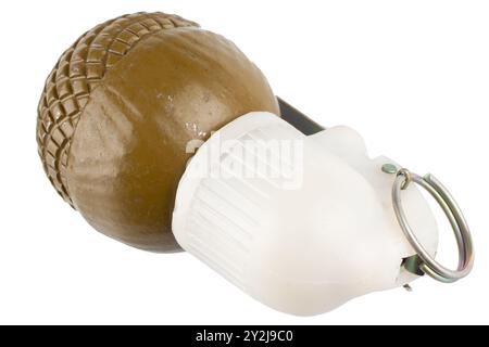 Soviet hand grenade RGO isolated on white background Stock Photo - Alamy
