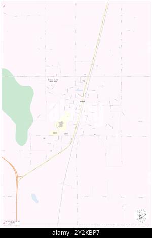 Braham, Isanti County, US, United States, Minnesota, N 45 43' 21'', S 93 10' 14'', map, Cartascapes Map published in 2024. Explore Cartascapes, a map revealing Earth's diverse landscapes, cultures, and ecosystems. Journey through time and space, discovering the interconnectedness of our planet's past, present, and future. Stock Photo