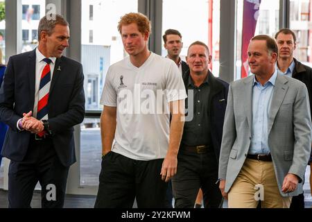 Prince Harry visit to New Zealand - Day Eight Stock Photo - Alamy