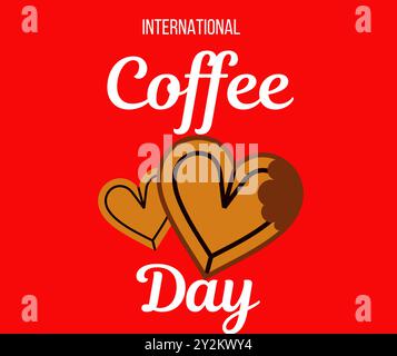 Celebrate the World’s Love for Coffee on International Coffee Day A Visual Journey of Coffee Culture, Traditions, and Unique Brewing Methods Across Co Stock Vector