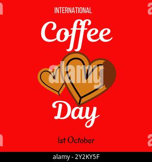 Celebrate the World’s Love for Coffee on International Coffee Day A Visual Journey of Coffee Culture, Traditions, and Unique Brewing Methods Across Co Stock Vector