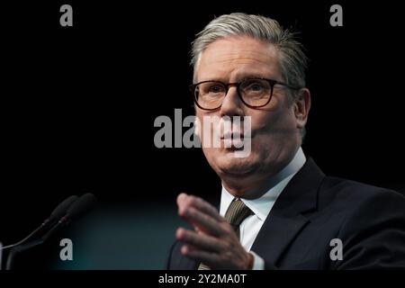 File photo dated 10/09/24 of Prime Minister Sir Keir Starmer, who has confirmed he will lead a new Council of the Nations and Regions, which will involve the first ministers of the three devolved administrations.The new body will take the place of joint ministerial councils, which previously operated and brought ministers from Edinburgh, Cardiff and Belfast together with UK Government ministers. Issue date: Wednesday September 11, 2024. Stock Photo