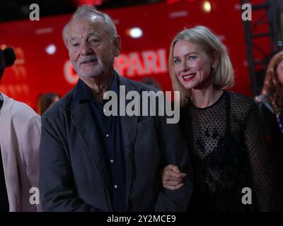 Toronto, Canada. 10th Sep, 2024. Naomi Watts (R) and Bill Murray (L) attend the premiere of 'The Friend' during the 2024 Toronto International Film Festival at Roy Thomson Hall in Toronto, Canada, on September 10, 2024. (Photo by Arrush Chopra/NurPhoto) Credit: NurPhoto SRL/Alamy Live News Stock Photo