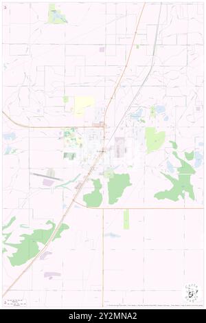 Kalkaska, Kalkaska County, US, United States, Michigan, N 44 44' 3'', S 85 10' 33'', map, Cartascapes Map published in 2024. Explore Cartascapes, a map revealing Earth's diverse landscapes, cultures, and ecosystems. Journey through time and space, discovering the interconnectedness of our planet's past, present, and future. Stock Photo