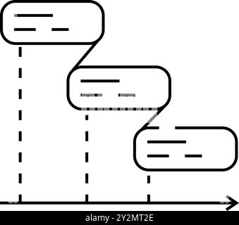 context switching time management line icon vector illustration Stock ...