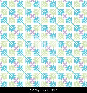 Background texture in geometric ornamental style Seamless vector pattern. Stock Vector