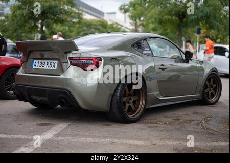 A rear view of a Toyota Gt86 Stock Photo - Alamy