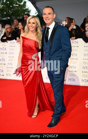 London, UK. 11 September 2024. Martin Lewis and Lara Lewington attending the National Television Awards at the O2 Arena, London. Photo credit should read: Matt Crossick/Empics/Alamy Live News Stock Photo