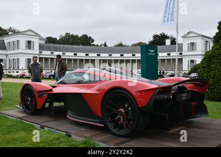 Soestdijk, the Netherlands - September 1, 2023: an Aston Martin Valkyrie hypercar Stock Photo