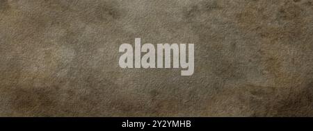 Abstract brown cement wall, background - in the form of a rough embossed cement surface, closeup Stock Photo