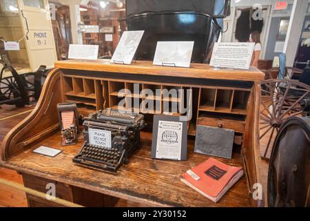 Eagle, Colorado - The Eagle County Historical Museum. Stock Photo