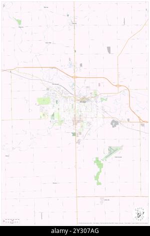 Freeport, Stephenson County, US, United States, Illinois, N 42 17' 48'', S 89 37' 16'', map, Cartascapes Map published in 2024. Explore Cartascapes, a map revealing Earth's diverse landscapes, cultures, and ecosystems. Journey through time and space, discovering the interconnectedness of our planet's past, present, and future. Stock Photo