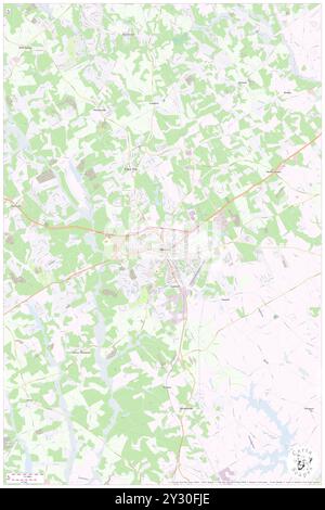 Monroe, Walton County, US, United States, Georgia, N 33 47' 41'', S 83 42' 47'', map, Cartascapes Map published in 2024. Explore Cartascapes, a map revealing Earth's diverse landscapes, cultures, and ecosystems. Journey through time and space, discovering the interconnectedness of our planet's past, present, and future. Stock Photo