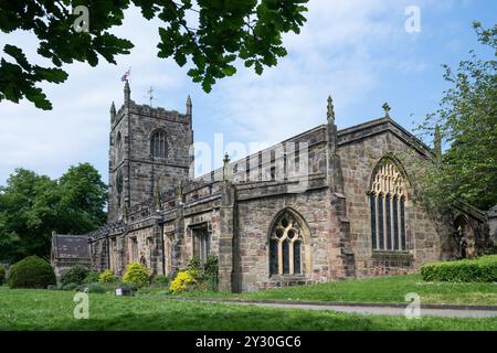 Gisburn Church, Lancashire, England Stock Photo