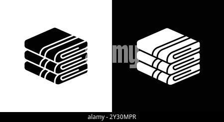 towels icon vector logo set collection or bundle pack group Stock Vector