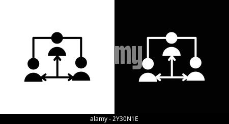 Third party icon vector logo set collection or bundle pack group Stock Vector