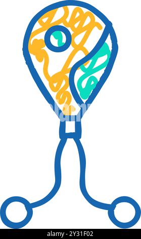 coccus bacteria icon doodle illustration Stock Vector Image & Art - Alamy