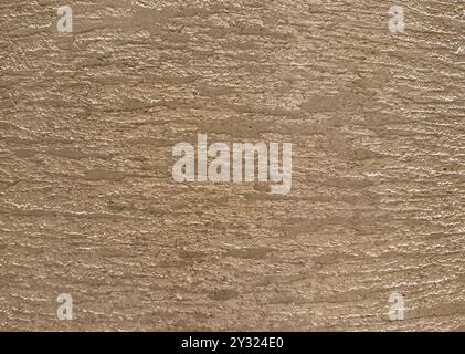 Raw and uneven finishes of cement texture in horizontal linen pattern of wall finishes. Stock Photo
