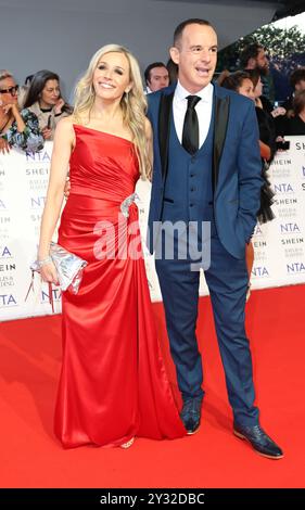 Lara Lewington and Martin Lewis, The National Television Awards, The O2, London, UK, 11 September 2024, Photo by Richard Goldschmidt Stock Photo