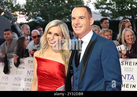 Lara Lewington and Martin Lewis, The National Television Awards, The O2, London, UK, 11 September 2024, Photo by Richard Goldschmidt Stock Photo